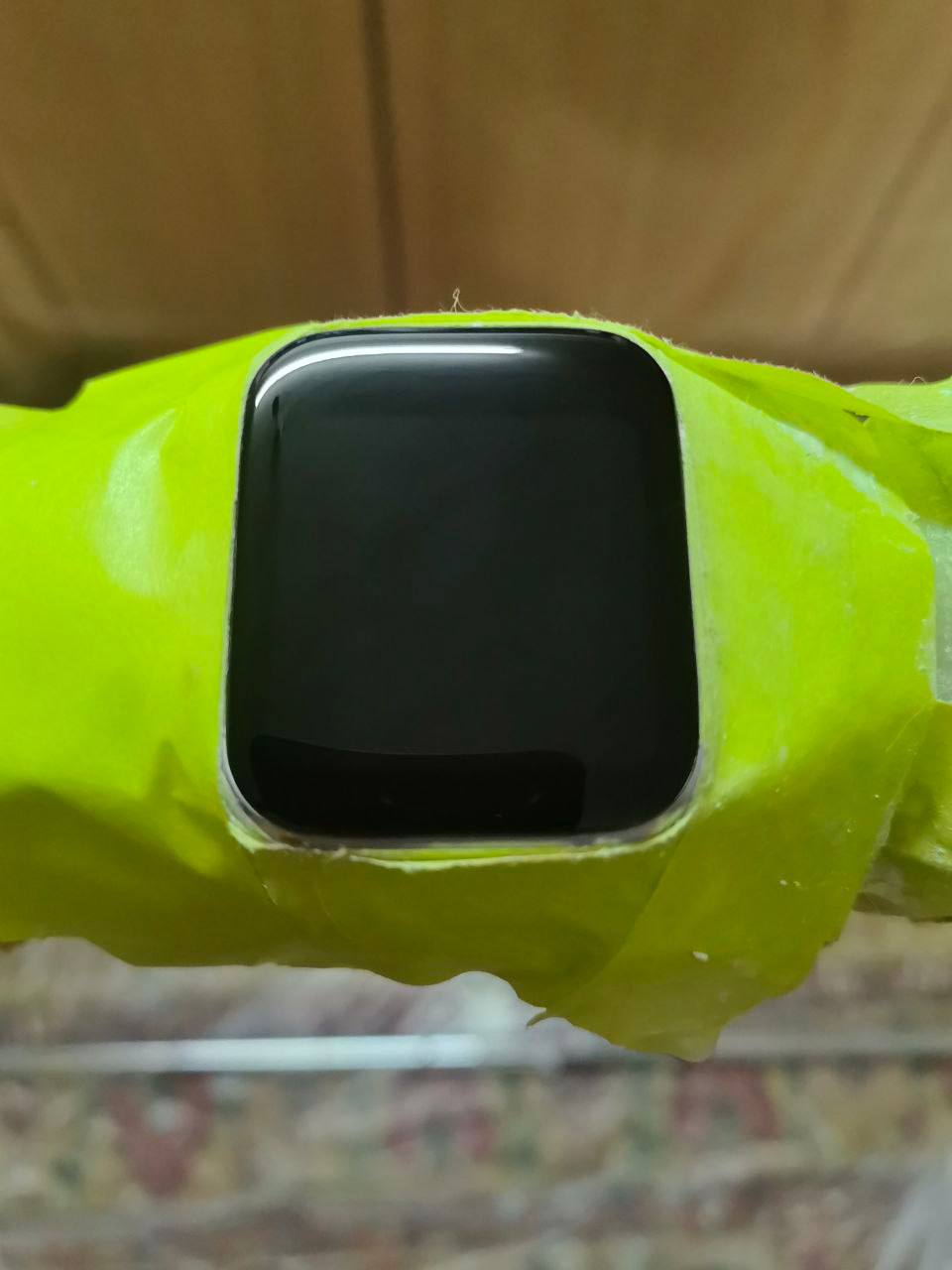 После обработки экрана часов