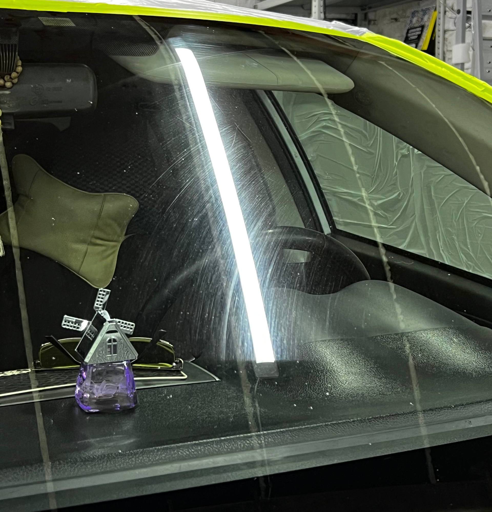 До полировки стекла